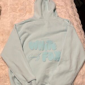 White Fox Graphic Sweatshirt